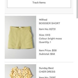 Wilfred - Boissier shorts